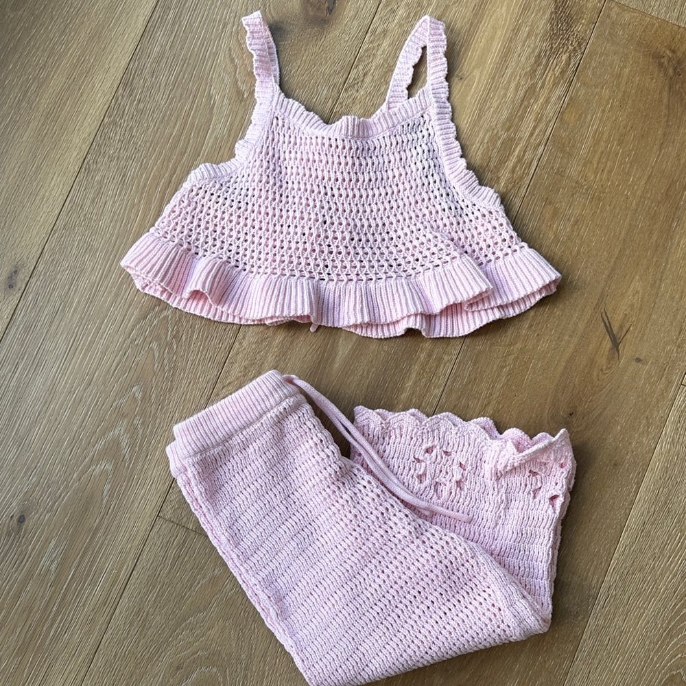 Pink Kids Matching Set